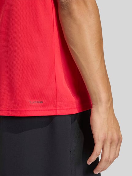 adidas Training Regular Fit t-shirt met logodetail Rood - 5