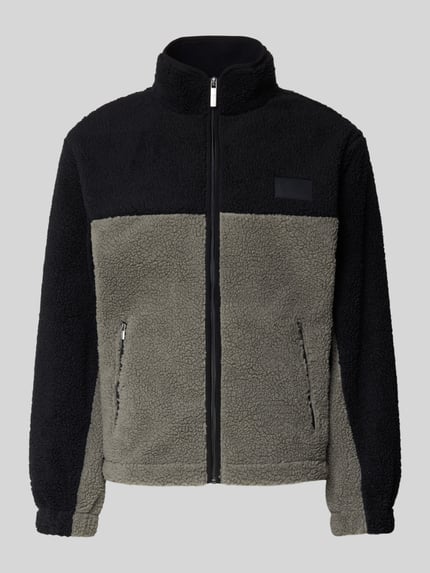 Karl Kani Fleecejacke mit Reißverschlusstaschen Black 2