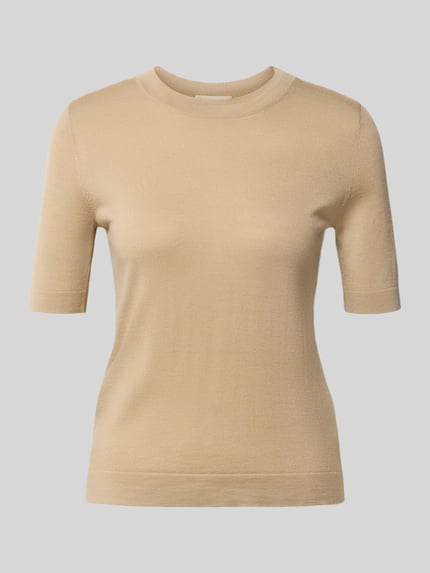 Sweter o kroju regular fit z mieszanki wełny, jedwabiu i kaszmiru model 'TAPIOCA' Shop The Look MANNEQUINE