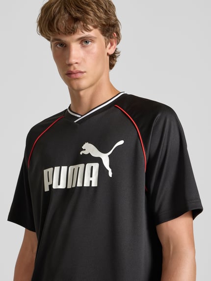 PUMA Performance Trikot mit Label-Print Black 3
