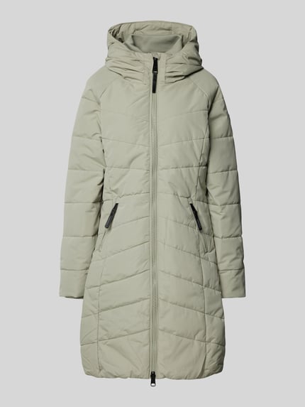 ragwear Płaszcz pikowany z dwustronnym zamkiem błyskawicznym model ‘Dizzie’ Trzcinowy 2