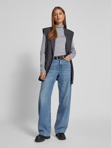 DRYKORN Straight leg jeans in 5-pocketmodel, model 'MEDLEY' Lichtblauw - 1