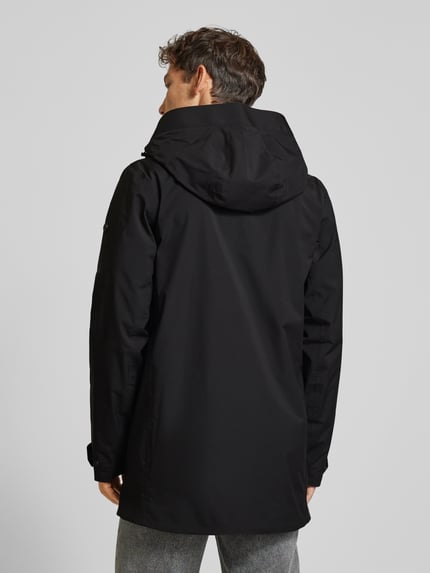 Didriksons Regular Fit Parka mit Pattentaschen Modell 'HARRY' Black 5