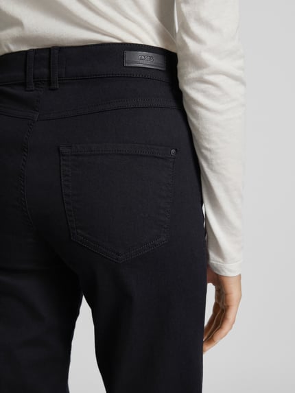 ANGELS Regular fit jeans in 5-pocketmodel, model 'LARA' Zwart - 3