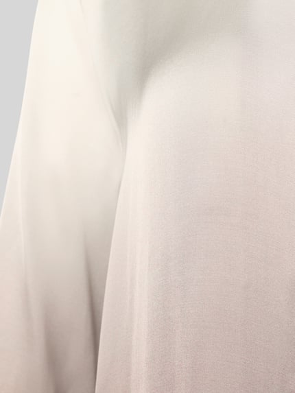 BOSS Regular Fit Pyjama-Oberteil aus reiner Viskose Modell 'OMBRE SHIRT' Beige 2