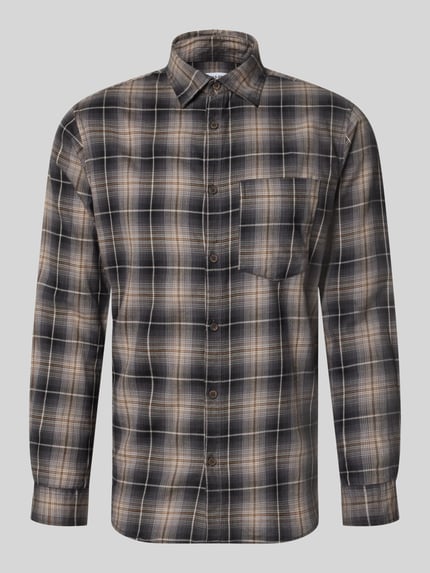 koszula casualowa o kroju slim fit z czystej bawełny model 'James' Shop The Look MANNEQUINE