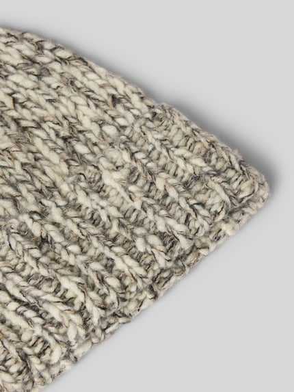 Marc O'Polo DENIM Muts van scheerwolmix met alpaca Zwart - 2