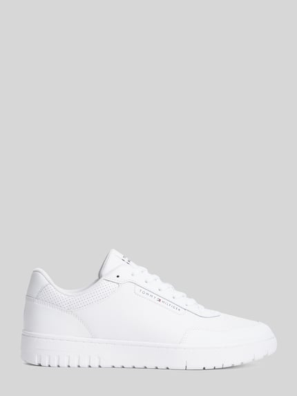 Tommy Hilfiger sneakers van echt leer Wit - 2
