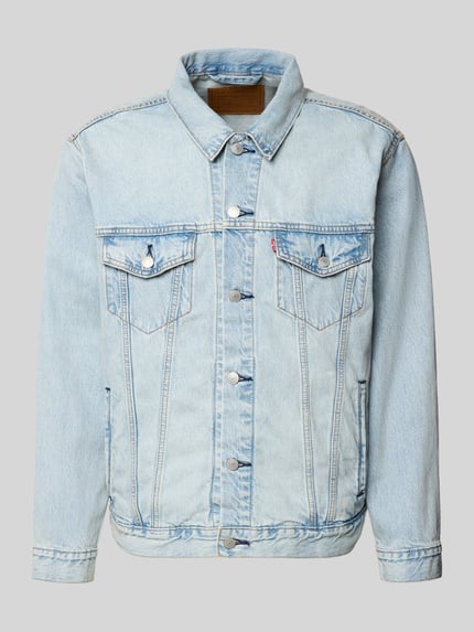 Jeansjacke aus reiner Baumwolle Shop The Look MANNEQUINE
