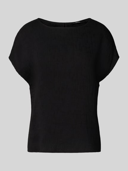 someday. Blusenshirt mit Rundhalsausschnitt Modell 'Zlamea' Black 2
