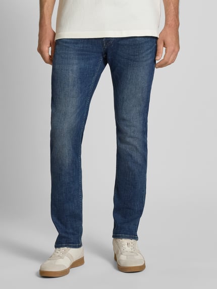JACK & JONES Slim Fit Jeans im 5-Pocket-Design Modell 'GLENN' Jeansblau 4