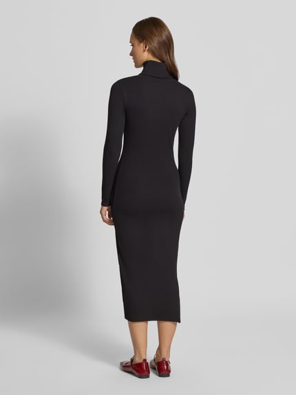 Tommy Jeans Eng anliegendes Freizeitkleid aus Baumwoll-Mix Black 5