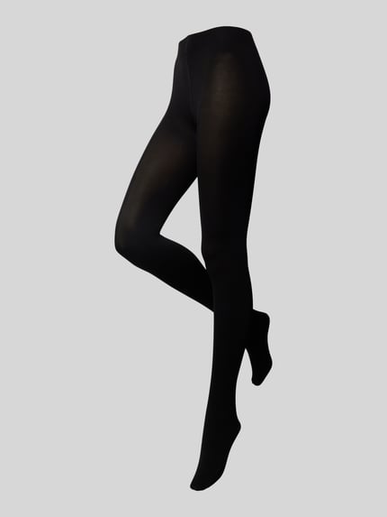 FALKE Strumpfhose mit elastischem Bund Modell 'PURE MATT 100' Black 1