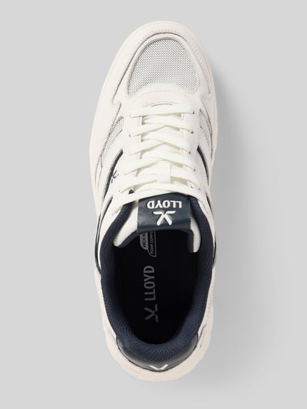 LLOYD Sneaker aus Leder-Textil-Mix Modell 'TORO WAVE' Offwhite 3