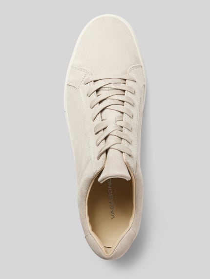 Vagabond Sneakers met vetersluiting, model 'Paul' Lichtgrijs - 3