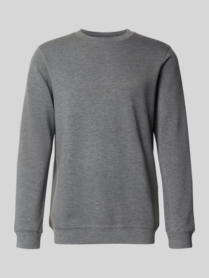 Matinique Bluza z detalem z logo model ‘harry’ Jasnoszary melanż 2
