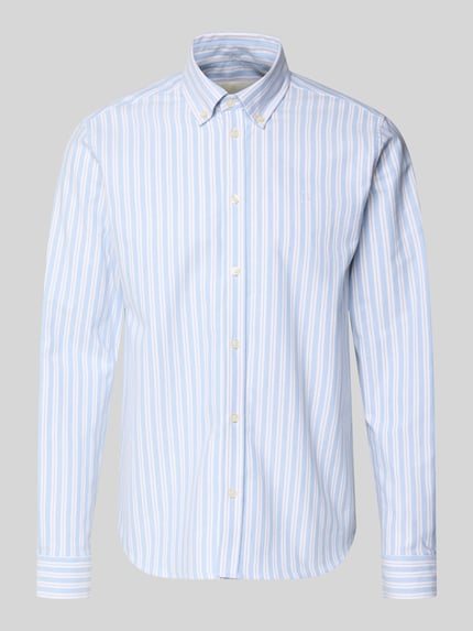 regular fit vrijetijdshemd met button-downkraag model 'Konrad' Shop The Look MANNEQUINE