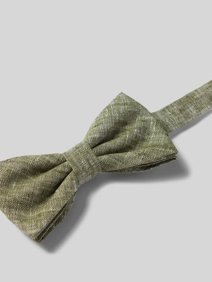 Prince Bowtie Fliege mit Hosenträgern aus reinem Leinen im Set Mint 2