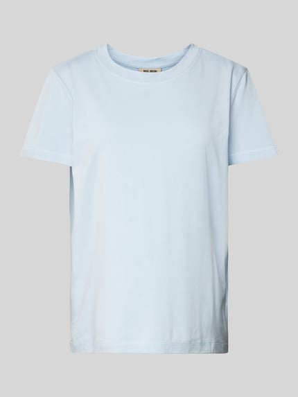 MOS MOSH T-shirt met ronde hals, model 'DALA' Lichtblauw - 2