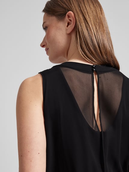 Vera Mont Jumpsuit met strass-steentjes Zwart - 3