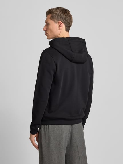 BOSS Regular Fit Sweatjacke aus reiner Baumwolle Modell 'ZIXI_CNY' Black 5