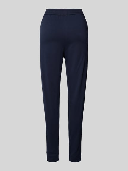 SCHIESSER Relaxed Fit Sweatpants mit Teilungsnähten Dunkelblau 3