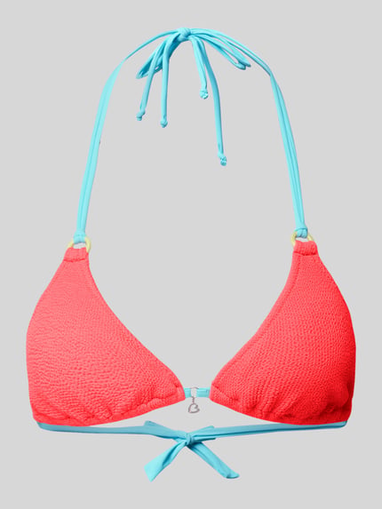 Banana Moon Bikini-Oberteil mit Neckholder Modell 'BRARO' Koralle 1