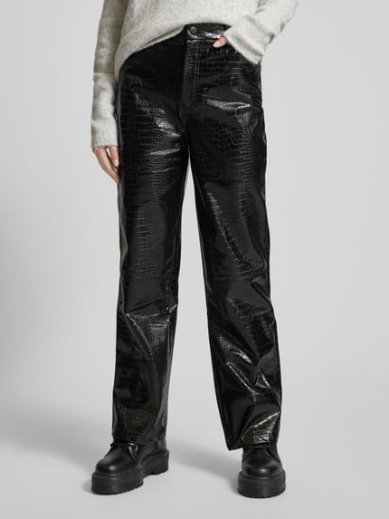 LeGer Stoffhose mit 5-Pocket-Design Modell 'Fabiane' Black 4