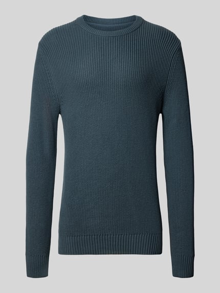 MCNEAL Strickpullover mit Rundhalsausschnitt Anthrazit 2