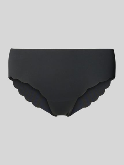 Productfoto, Panty met Wellensaum van Skiny, dames onderbroek van materiaalmix met stretch, nauwsluitende pasvorm, elastische band, golvende zoom