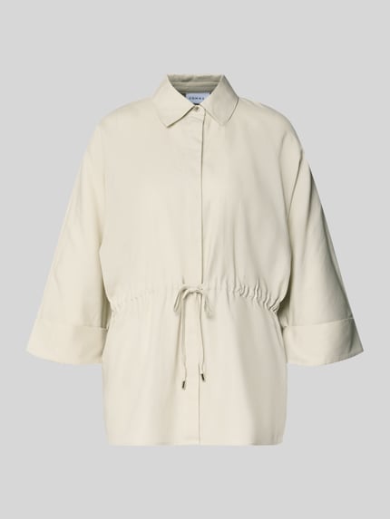 Relaxed Fit Bluse aus Lyocell-Mix mit 3/4-Arm Shop The Look MANNEQUINE