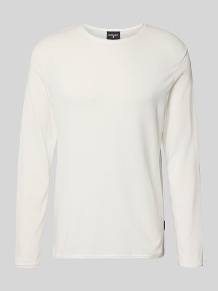 Strellson Regular Fit Pullover aus Baumwoll-Mix 'PROSPECT' Offwhite 2