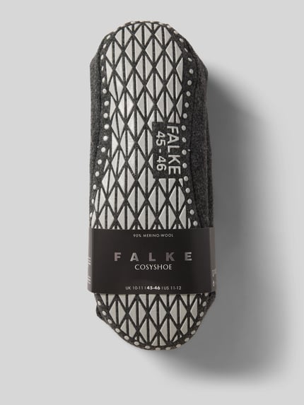 Produktfoto, Skarpety z mieszanki żywej wełny, jednokolorowy design, elastyczny prążkowany ściągacz, COSYSHOES od FALKE.