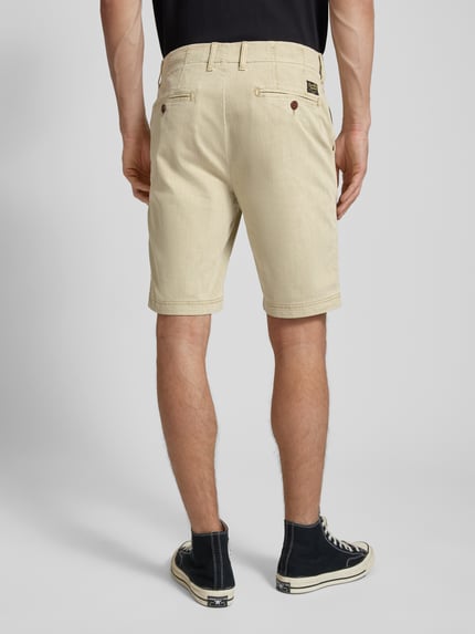 Superdry Regular Fit Chinoshorts mit seitlichen Eingrifftaschen Hellgrau 5