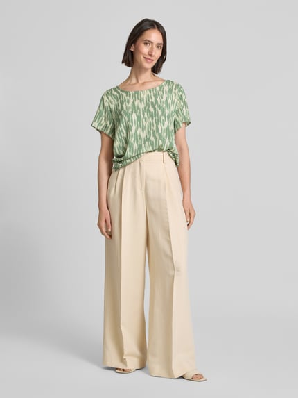VERO MODA Loose Fit T-Shirt aus aus reiner Viskose Modell 'EASY JOY' Schilf 1