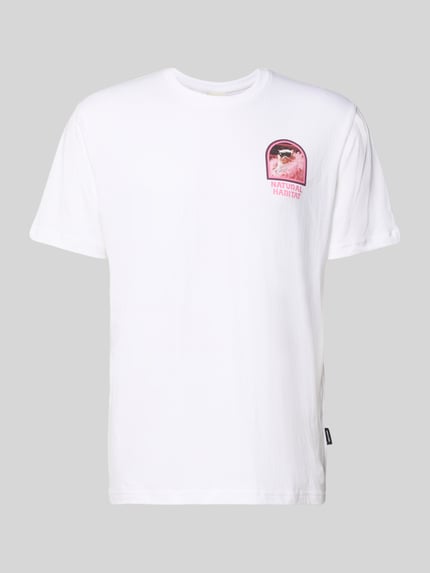 Dedicated T-Shirt mit Motiv-Print Weiss 2