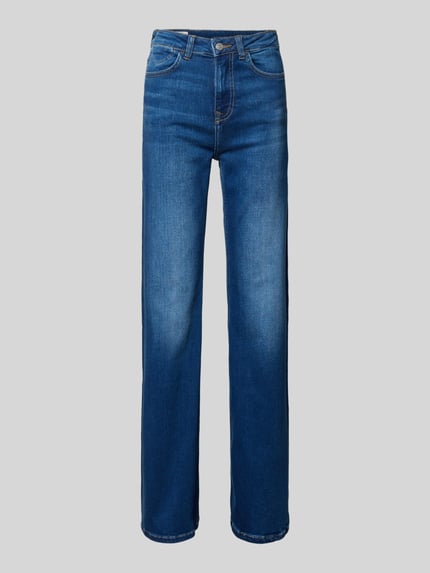Pepe Jeans Jeansy o kroju slim fit bootcut z mieszanki bawełny model 'WILLA' Jeansowy niebieski 2