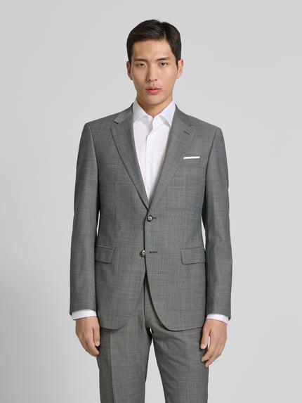 JOOP! COLLECTION 2-Knopf-Sakko mit Woll-Anteil Modell 'Herby' Mittelgrau 4