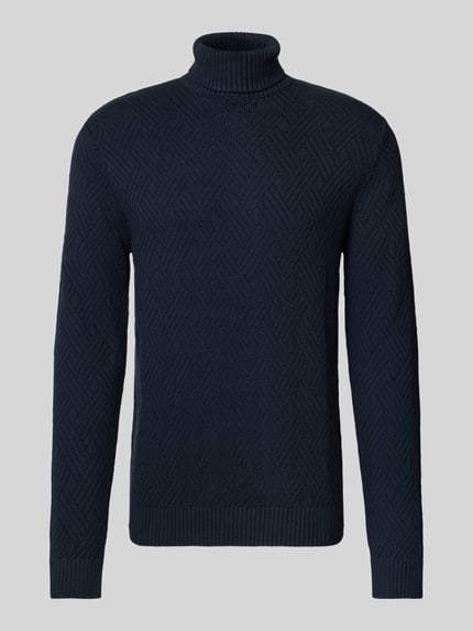 Selected Regular fit coltrui van puur katoen, model 'TREVOR' Blauw - 2