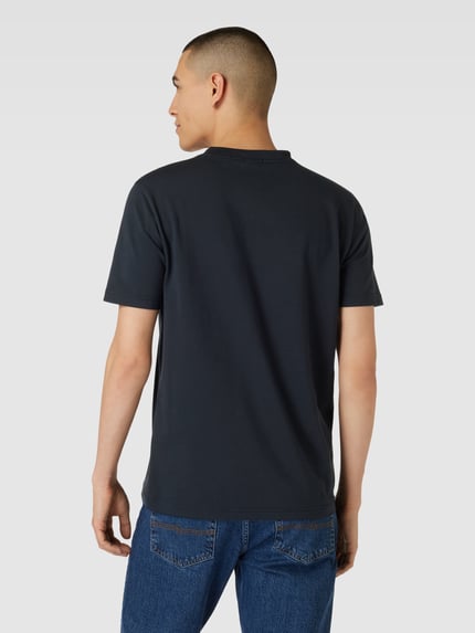 BOSS Green T-shirt met V-hals Marineblauw - 5