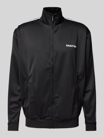 REVIEW X MATW REVIEW X MATW — Kurtka treningowa z nadrukiem z logo Czarny 2