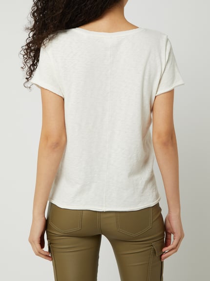 Marc O'Polo DENIM Regular Fit T-Shirt aus reiner Baumwolle Offwhite 6