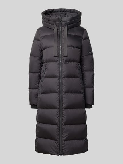 Marc O'Polo Regular fit lange donsjas met capuchon Grafiet - 2
