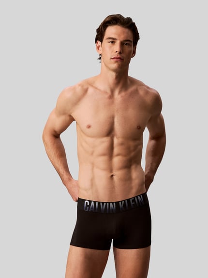 Calvin Klein Underwear Pant & Trunk aus Baumwoll-Mix im 3er-Pack Black 4