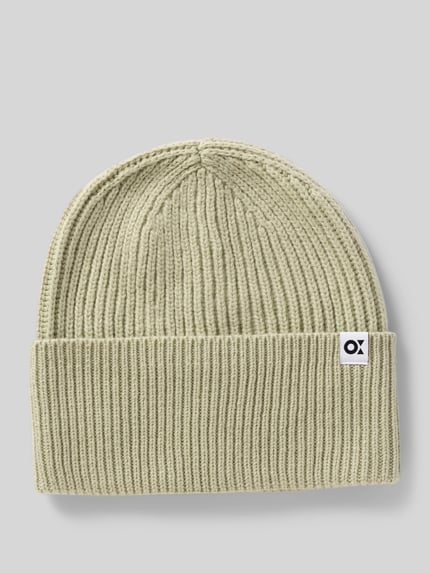 OPUS Beanie mit Woll-Anteil Modell 'Afemina' Schilf 1