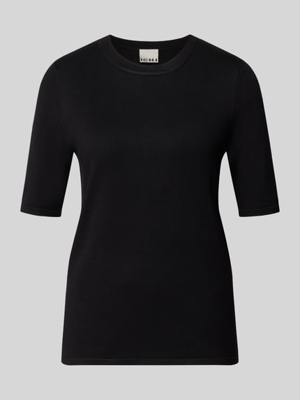 Sweter w dzianinowym looku, krój regular fit Model „LULS“ Shop The Look MANNEQUINE