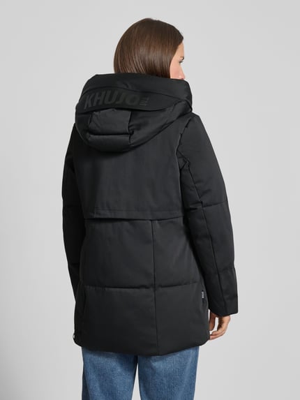 khujo Parka z mieszanki bawełny model „ALLAP” Czarny 5