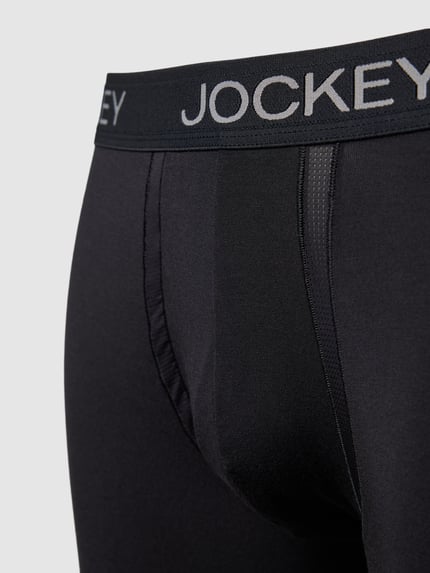 Jockey Trunks in effen design Zwart - 2