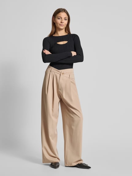 LeGer Stoffhose Modell 'Svea' - LeGer Studio Kollektion Beige 1