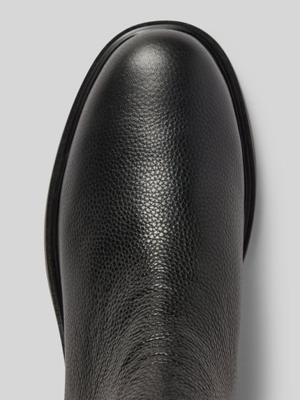 Calvin Klein Jeans Chelsea Boots aus Leder mit elastischen Einsätzen BLACK 3
